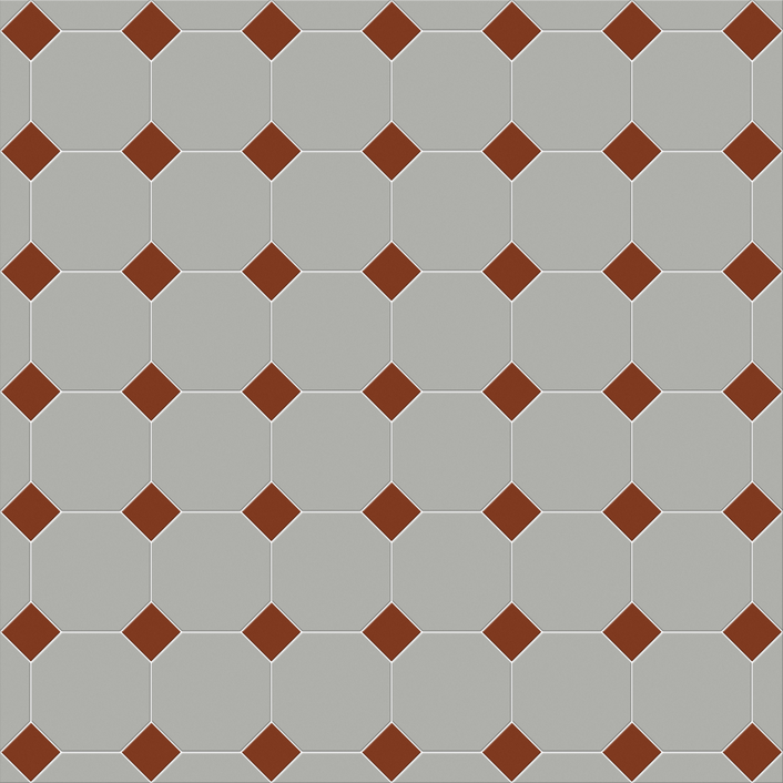 Windsor Light Grey / Red