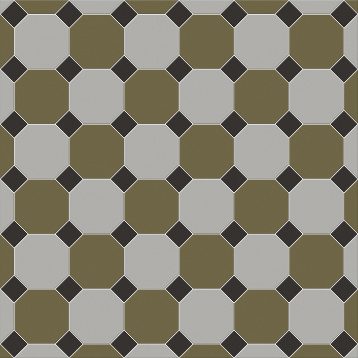 Windsor Light Grey / Green / Black